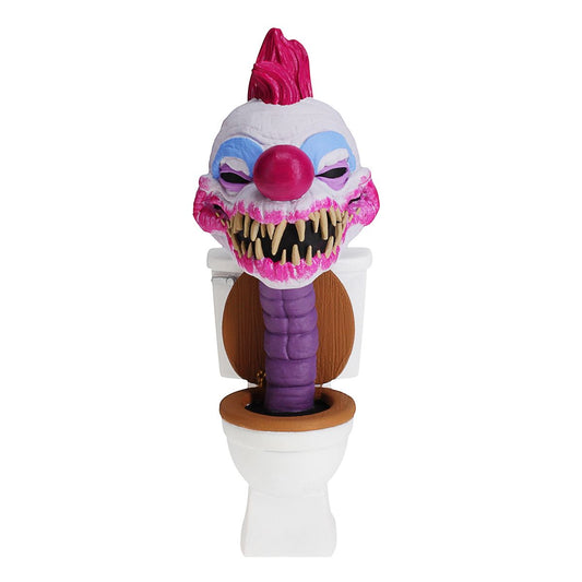 Baby Klown Toilet Bobblehead Statue - Killer Klowns from Outer Space MULTI-COLOR