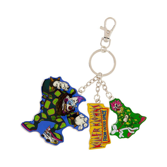 Killer Klowns from Outer Space Charm Keychain MULTI-COLOR