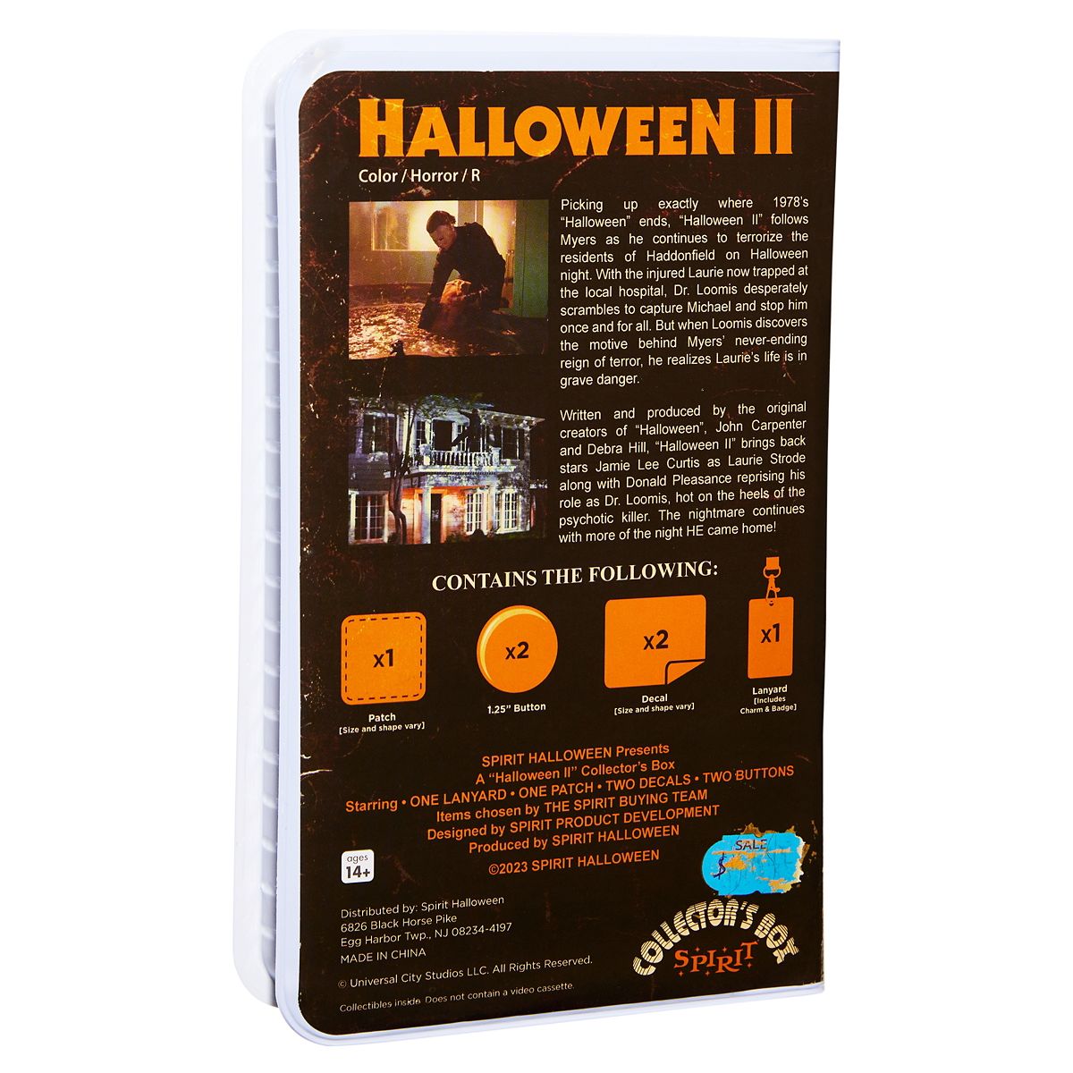 Halloween II Video Collector Box MULTI-COLOR