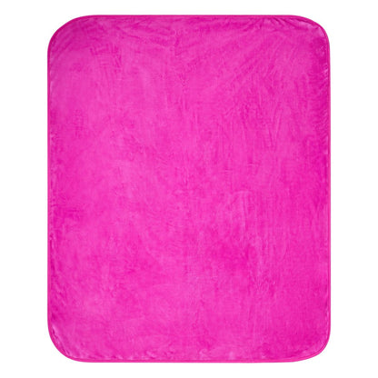 Michael Myers Heart Glasses Fleece Blanket - Halloween PINK