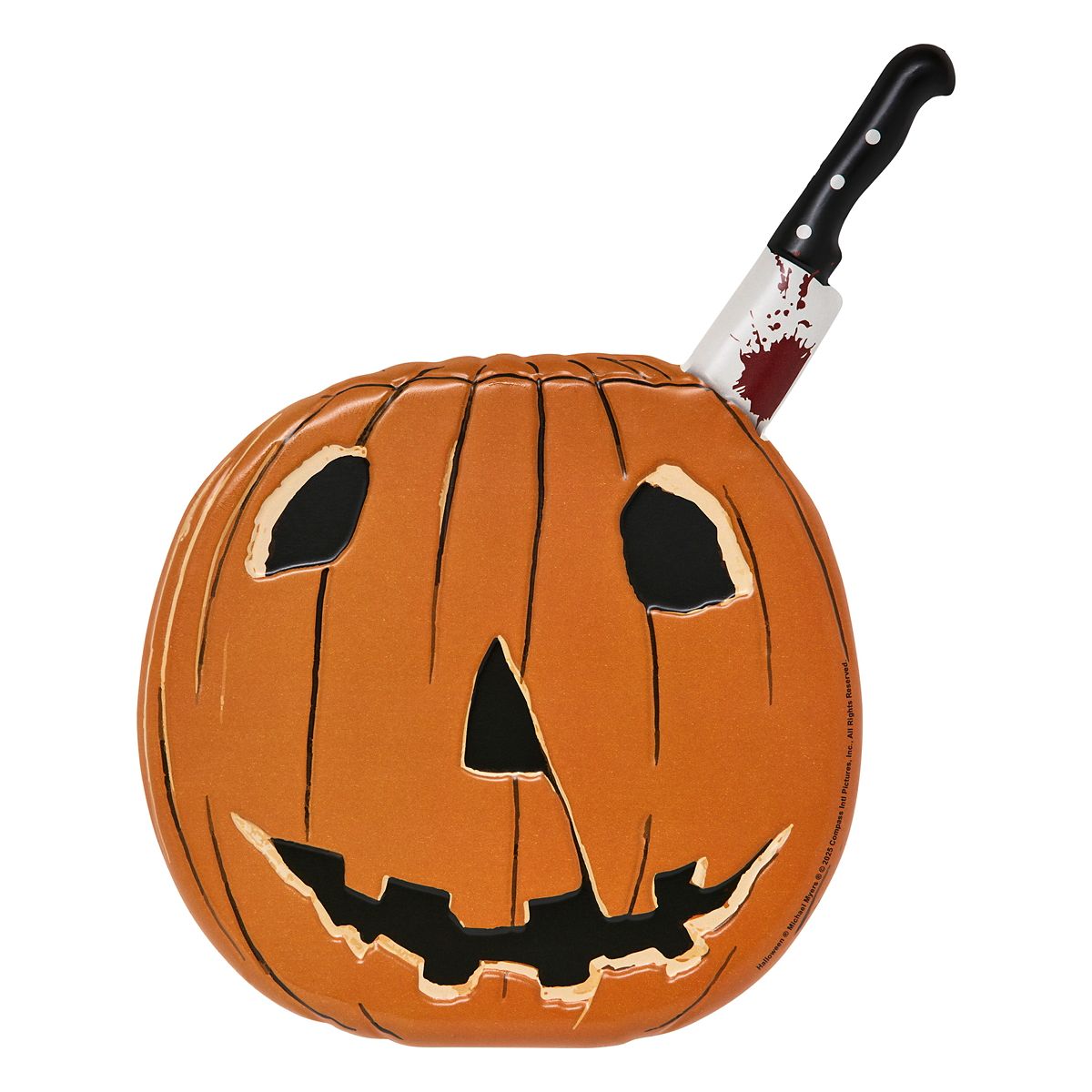 Michael Myers Pumpkin Tin Sign -  Halloween MULTI-COLOR