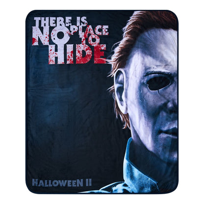 There Is No Place to Hide Fleece Blanket - Halloween II MULTI-COLOR