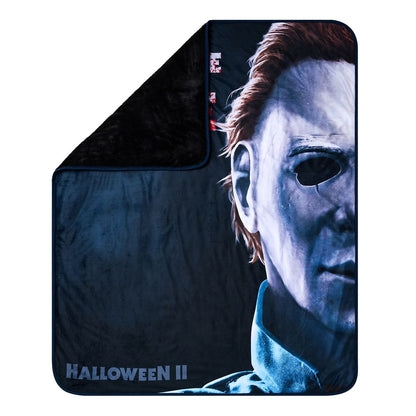 There Is No Place to Hide Fleece Blanket - Halloween II MULTI-COLOR