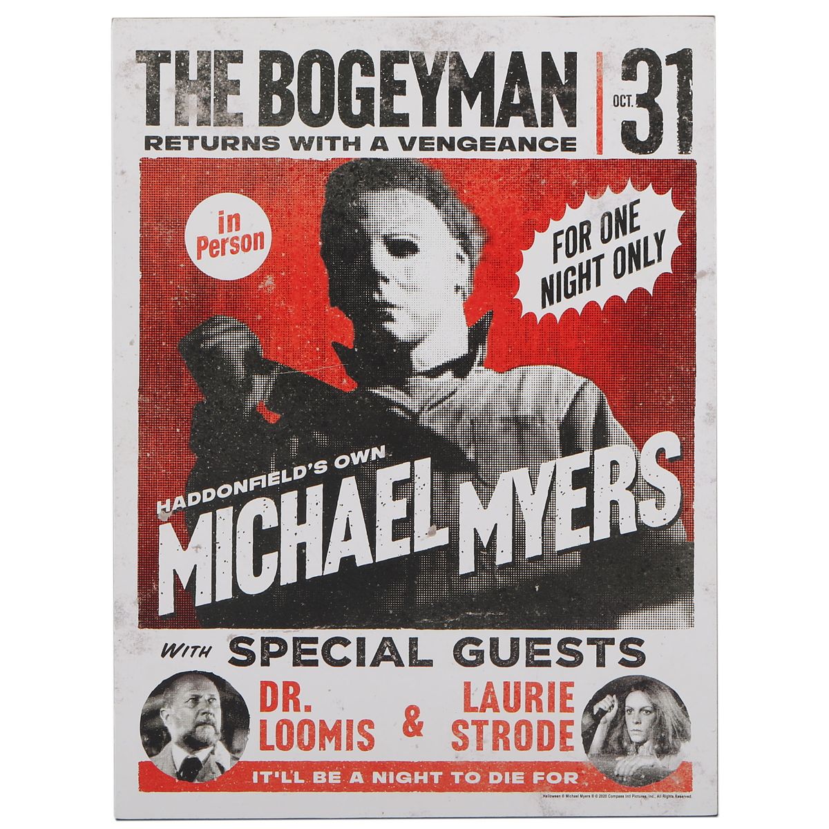 Michael Myers Poster - Halloween MULTI-COLOR