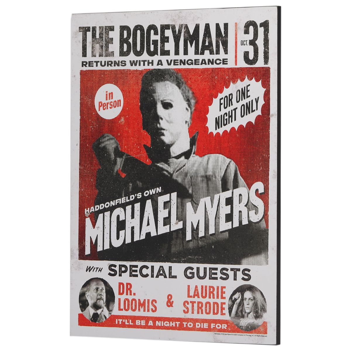 Michael Myers Poster - Halloween MULTI-COLOR