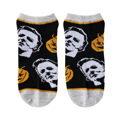 Michael Myers Ankle Socks 5 Pair - Halloween MULTI-COLOR