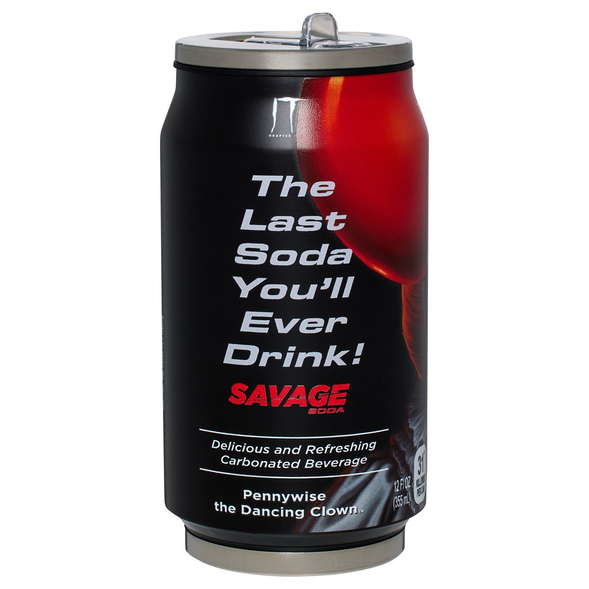 Pennywise Savage Soda Reusable Can 12 oz. - It Chapter Two MULTI-COLOR