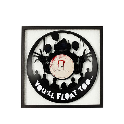 Pennywise You'll Float Too Record Sign - It: Chapter Two BLACK / MULTI