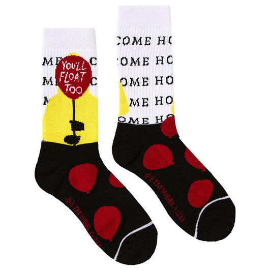 Pennywise You'll Float Too Crew Socks - It MULTI-COLOR