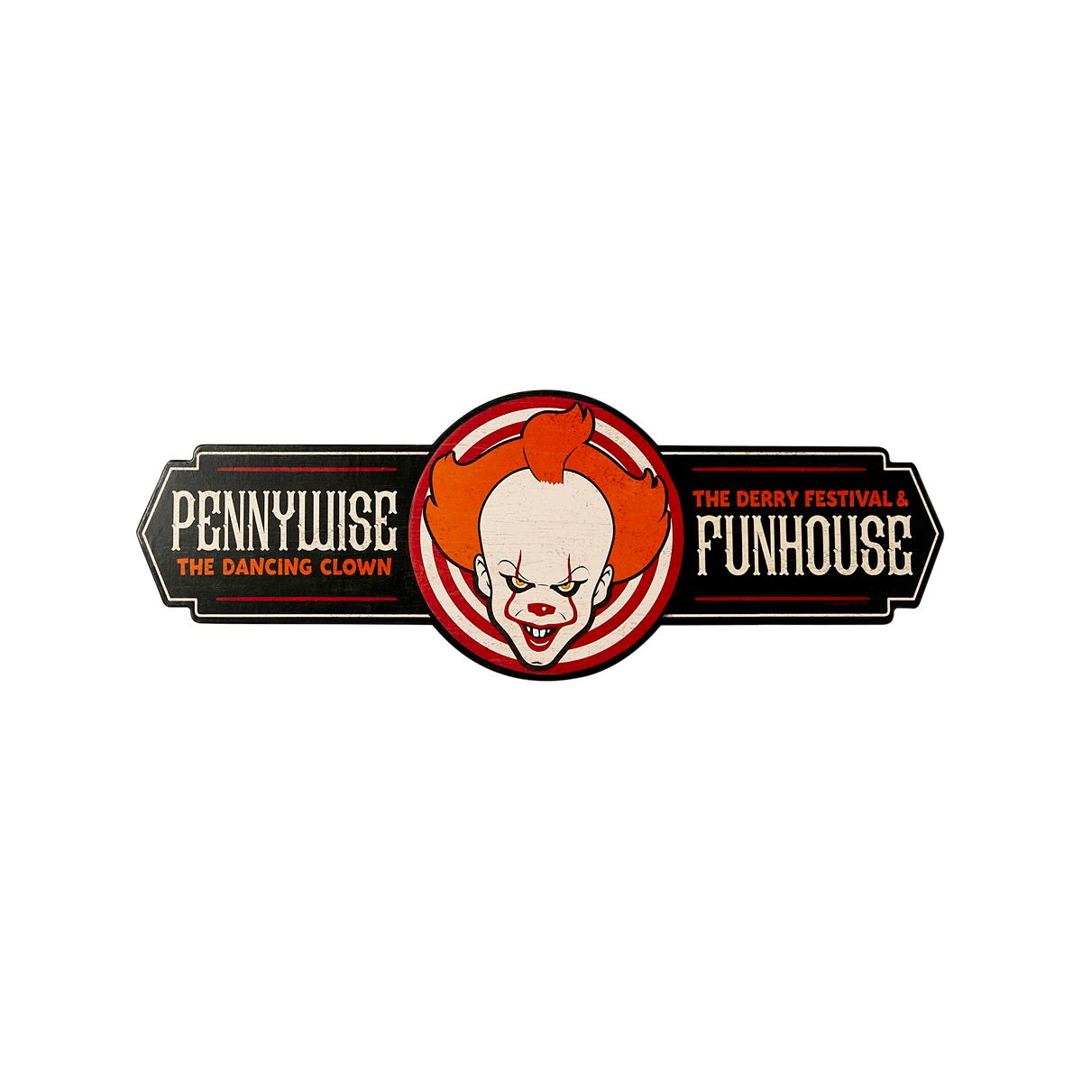 Pennywise Spinning Wood Sign - It: Chapter Two MULTI-COLOR