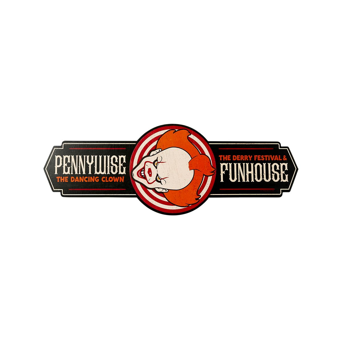 Pennywise Spinning Wood Sign - It: Chapter Two MULTI-COLOR
