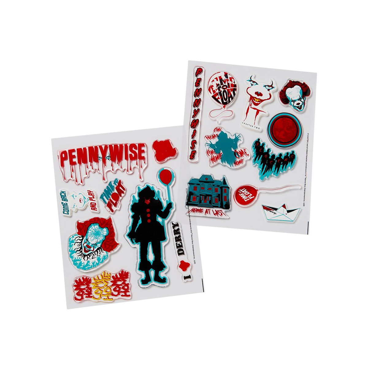Pennywise Gel Clings - It MULTI-COLOR
