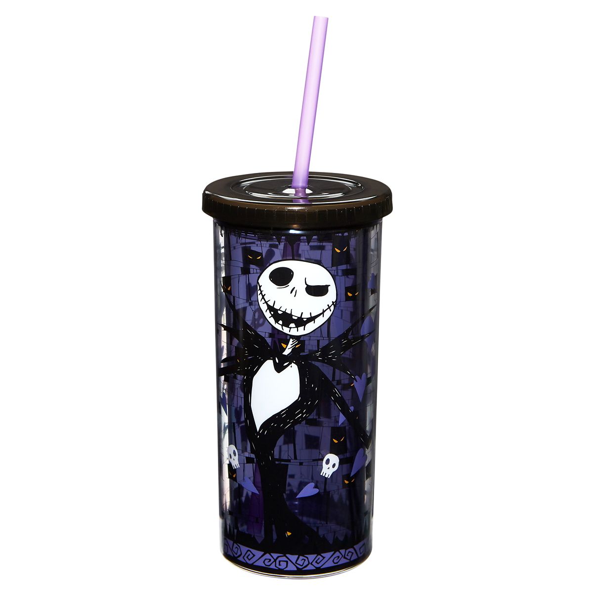 Jack Skellington Cup with Straw 20 oz. - The Nightmare Before Christmas MULTI-COLOR