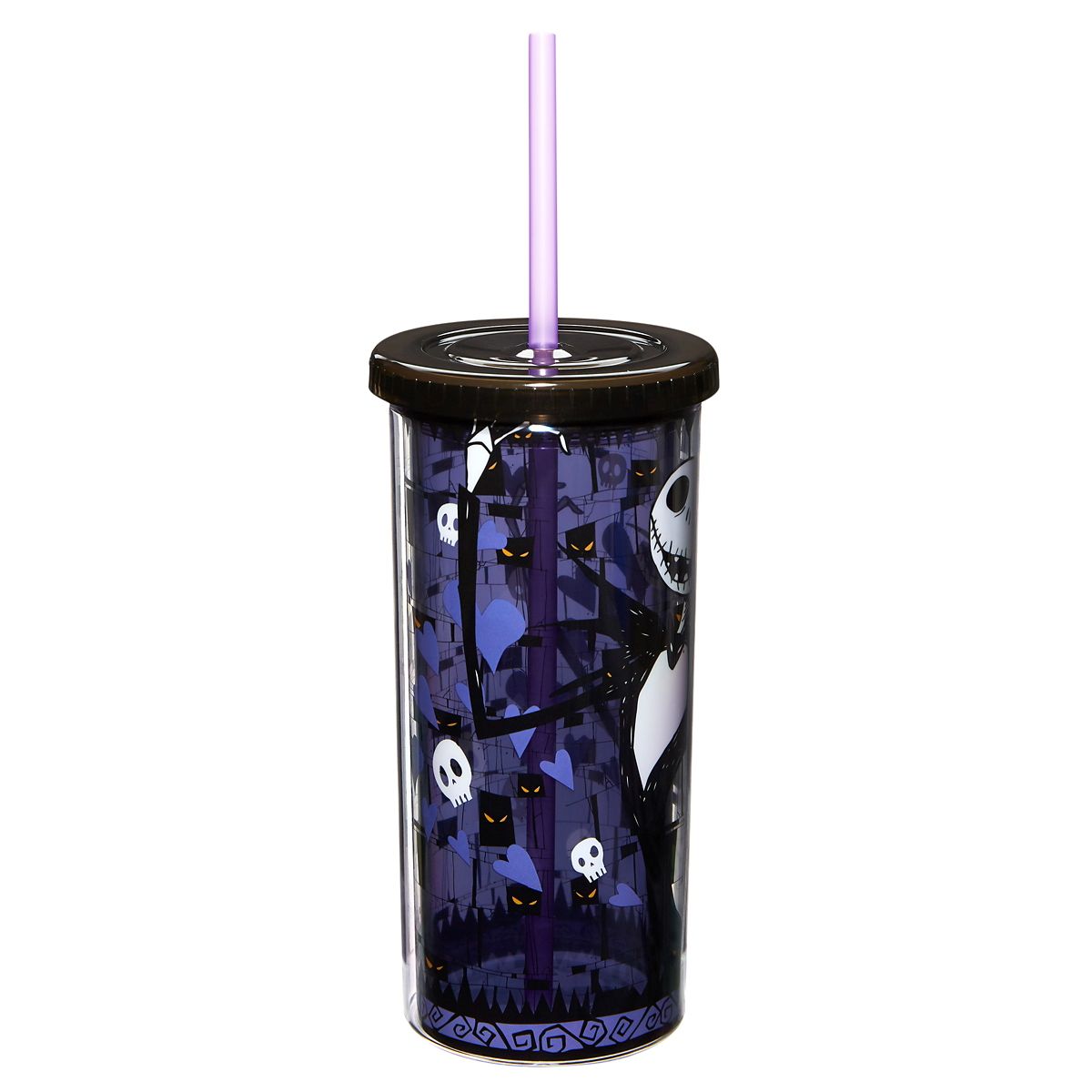 Jack Skellington Cup with Straw 20 oz. - The Nightmare Before Christmas MULTI-COLOR