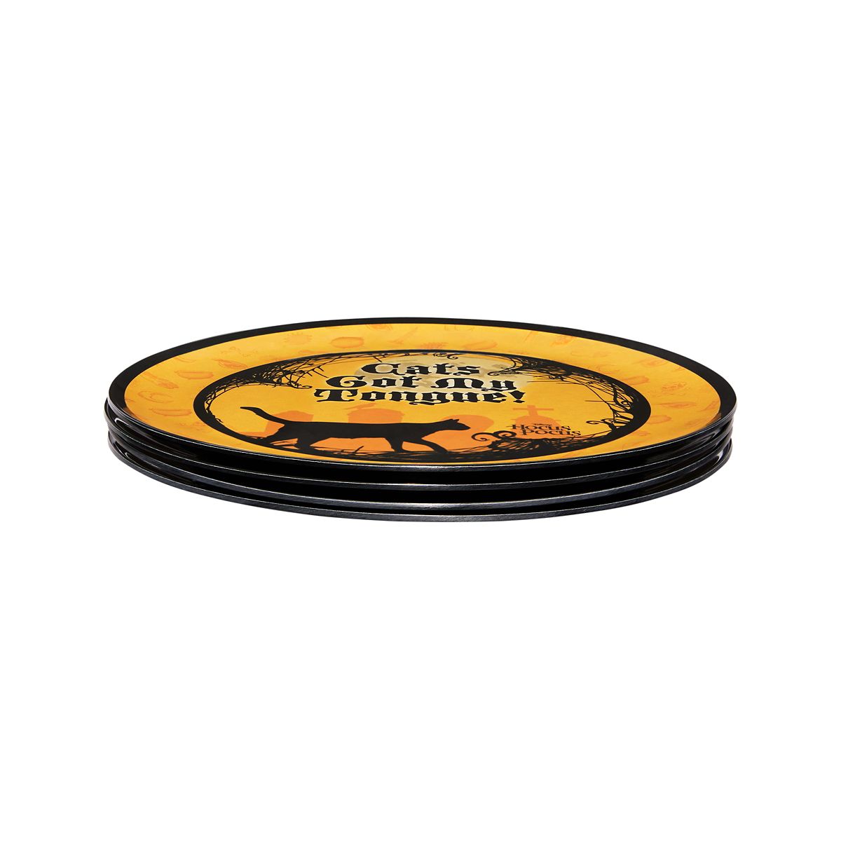 Cats Got My Tongue Hocus Pocus Plates - 4 Pack MULTI-COLOR