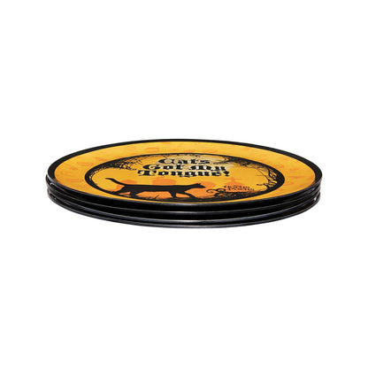 Cats Got My Tongue Hocus Pocus Plates - 4 Pack MULTI-COLOR