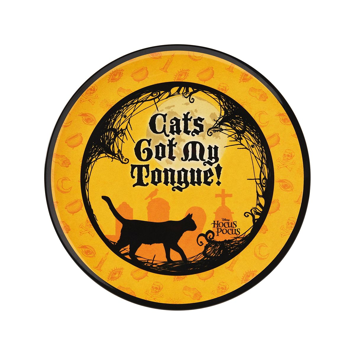 Cats Got My Tongue Hocus Pocus Plates - 4 Pack MULTI-COLOR