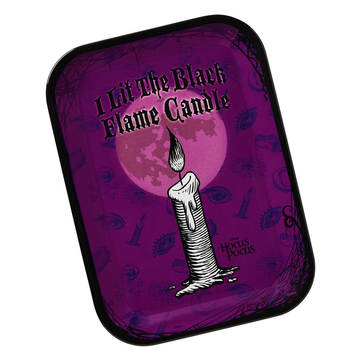 Hocus Pocus Black Flame Candle Tray MULTI-COLOR