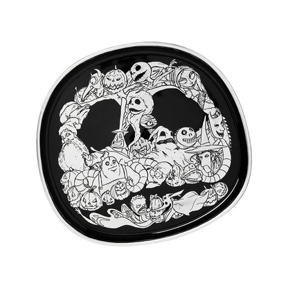 Jack Skellington Illustrated Trinket Dish - The Nightmare Before Christmas BLACK