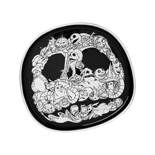 Jack Skellington Illustrated Trinket Dish - The Nightmare Before Christmas BLACK