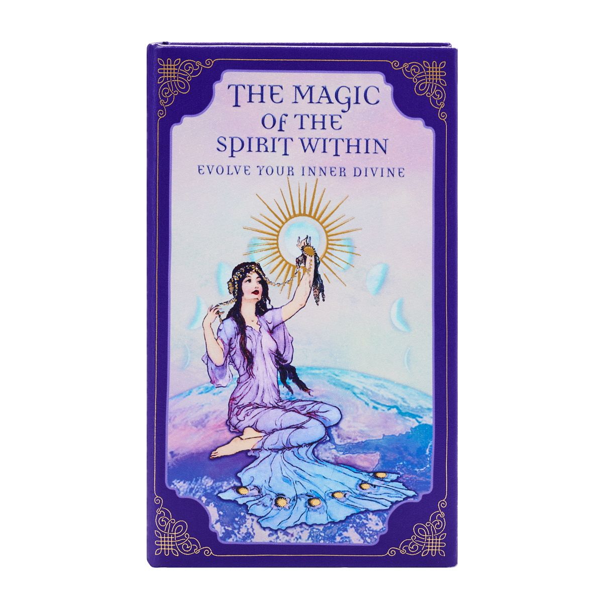 The Magic of The Spirit Within Book Trinket Box MULTI-COLOR