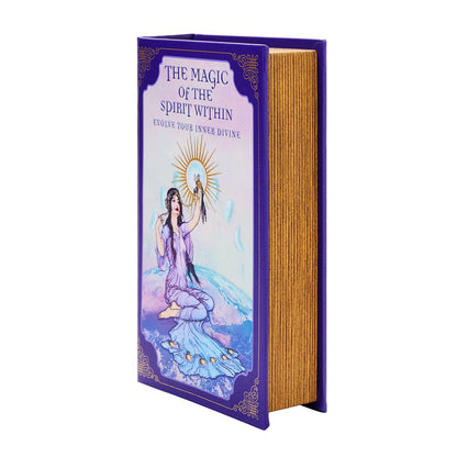 The Magic of The Spirit Within Book Trinket Box MULTI-COLOR