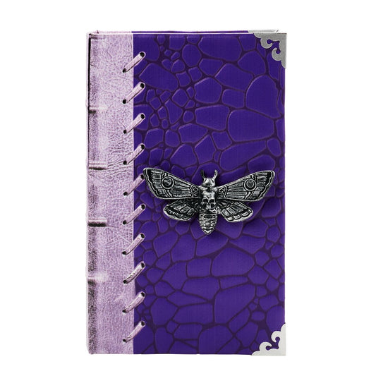 Death Moth Book Trinket Box PURPLE