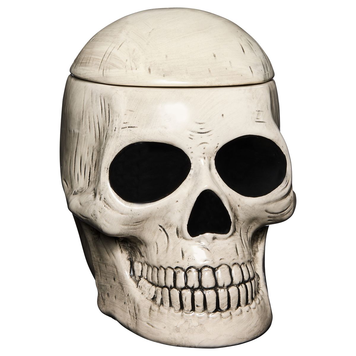 Skull Cookie Jar MULTI-COLOR