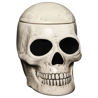 Skull Cookie Jar MULTI-COLOR