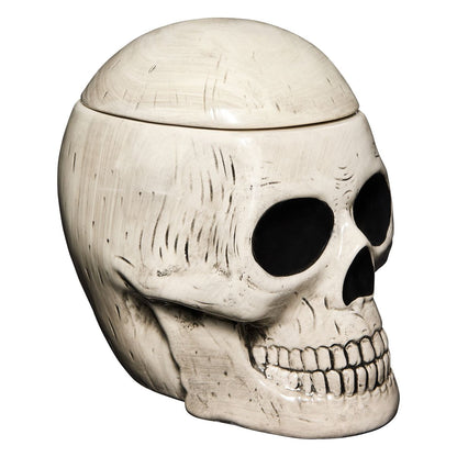 Skull Cookie Jar MULTI-COLOR