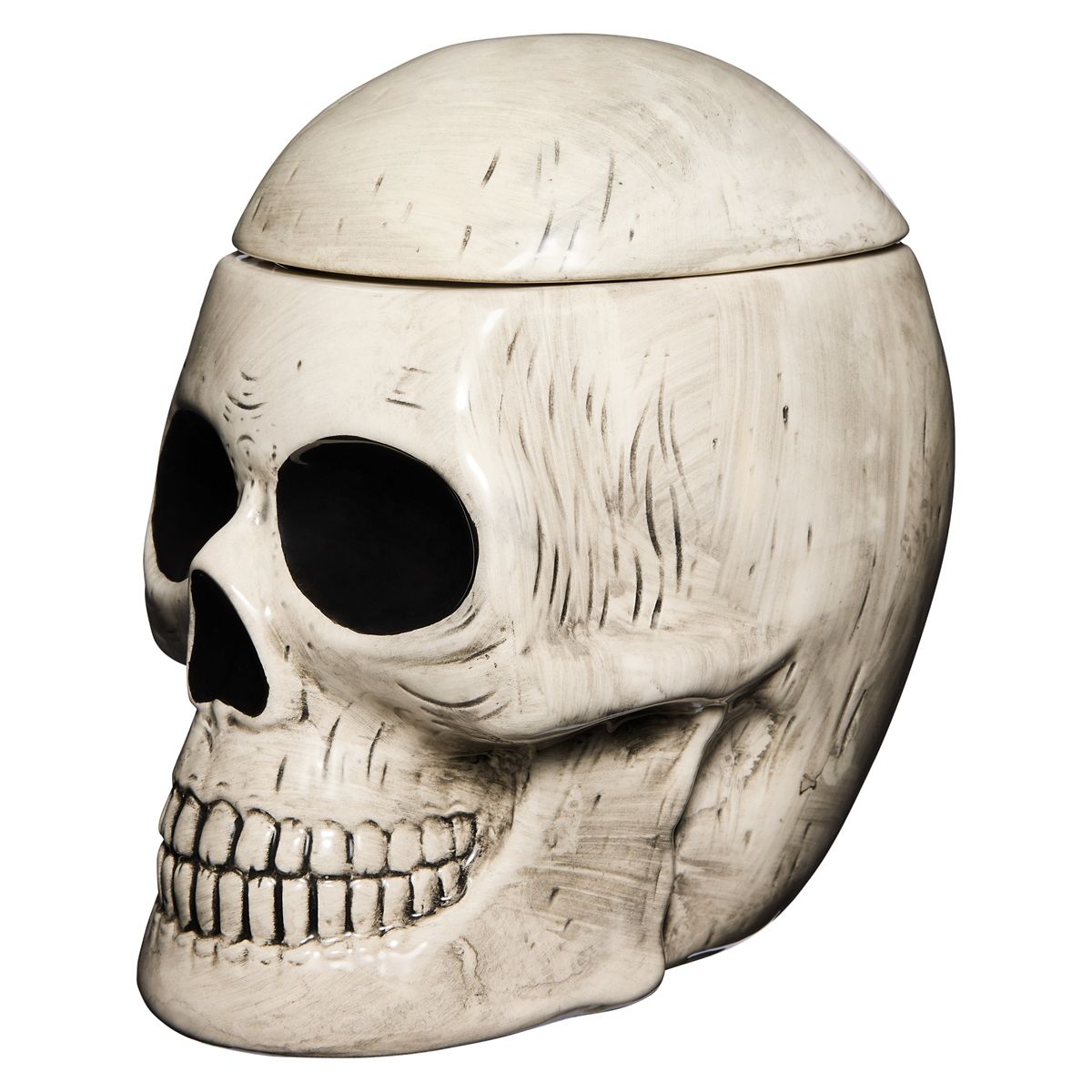 Skull Cookie Jar MULTI-COLOR