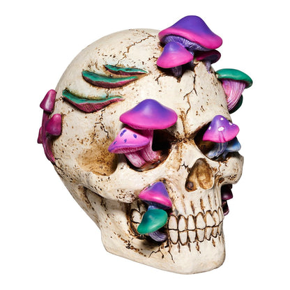 Mystical Arts Mushroom Skull MULTI-COLOR