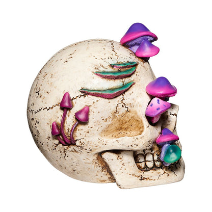 Mystical Arts Mushroom Skull MULTI-COLOR