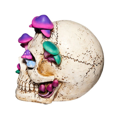 Mystical Arts Mushroom Skull MULTI-COLOR
