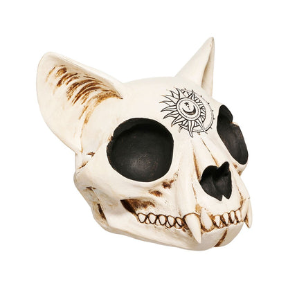 Mystical Arts Cat Skull MULTI-COLOR