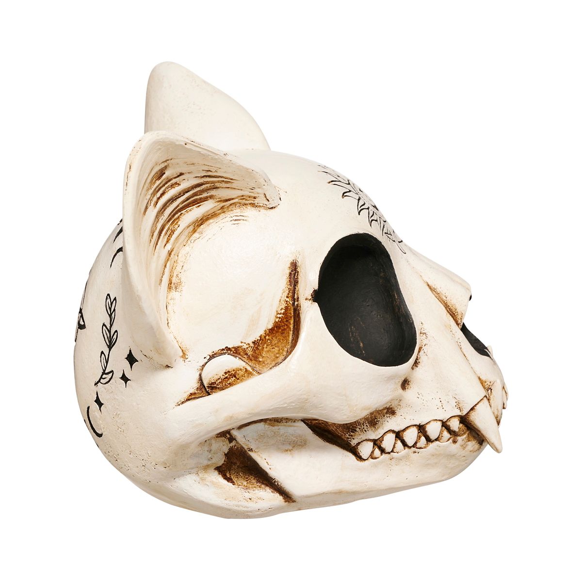 Mystical Arts Cat Skull MULTI-COLOR