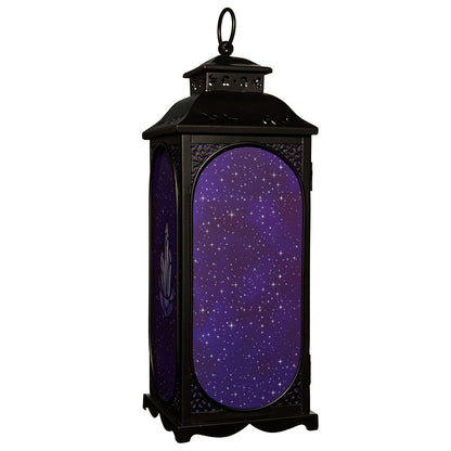 Mystical Arts Purple Crystal Lantern BLACK AND PURPLE