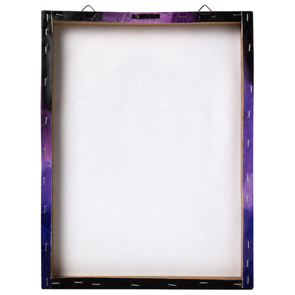Mystical Arts Moon Witch Canvas PURPLE
