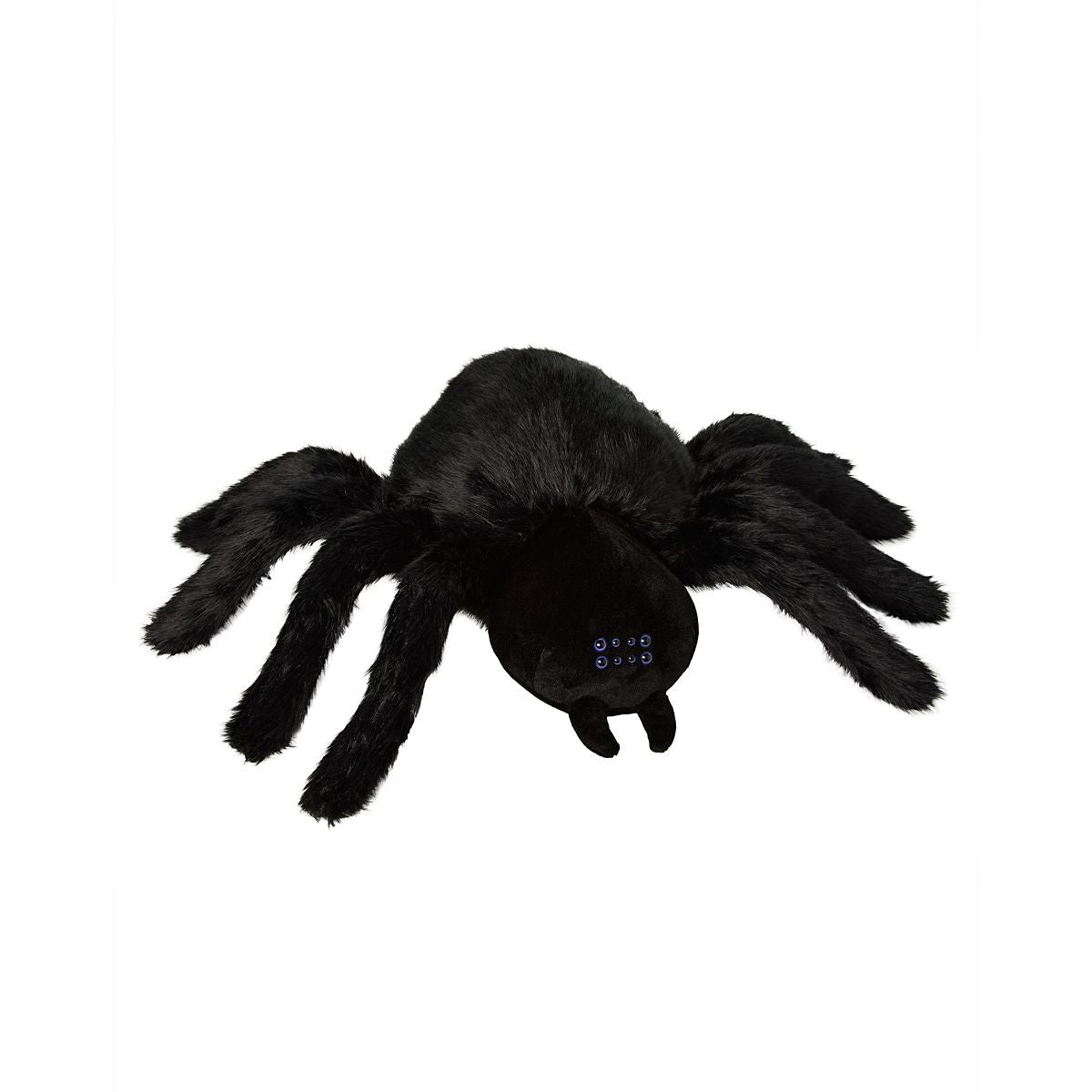 Large Black Spider Plush BLACK