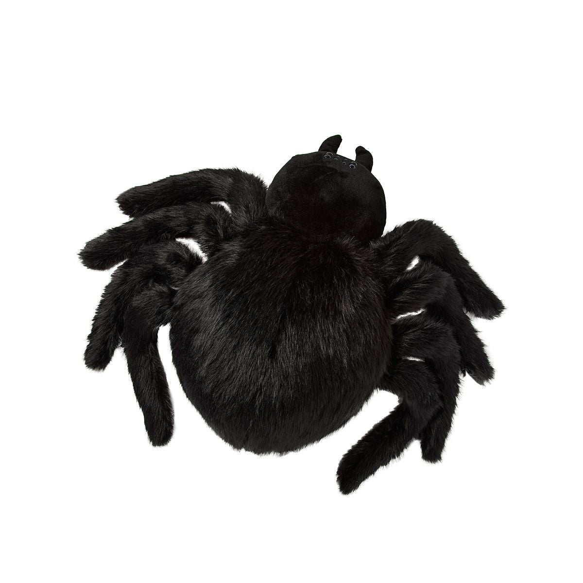Large Black Spider Plush BLACK