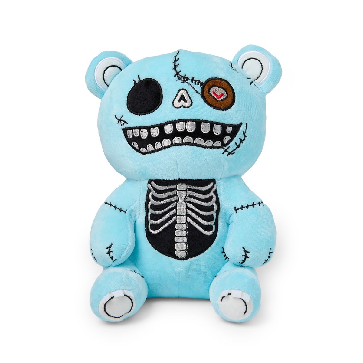 Blue Skeletal Bear Plush Toy MULTI-COLOR