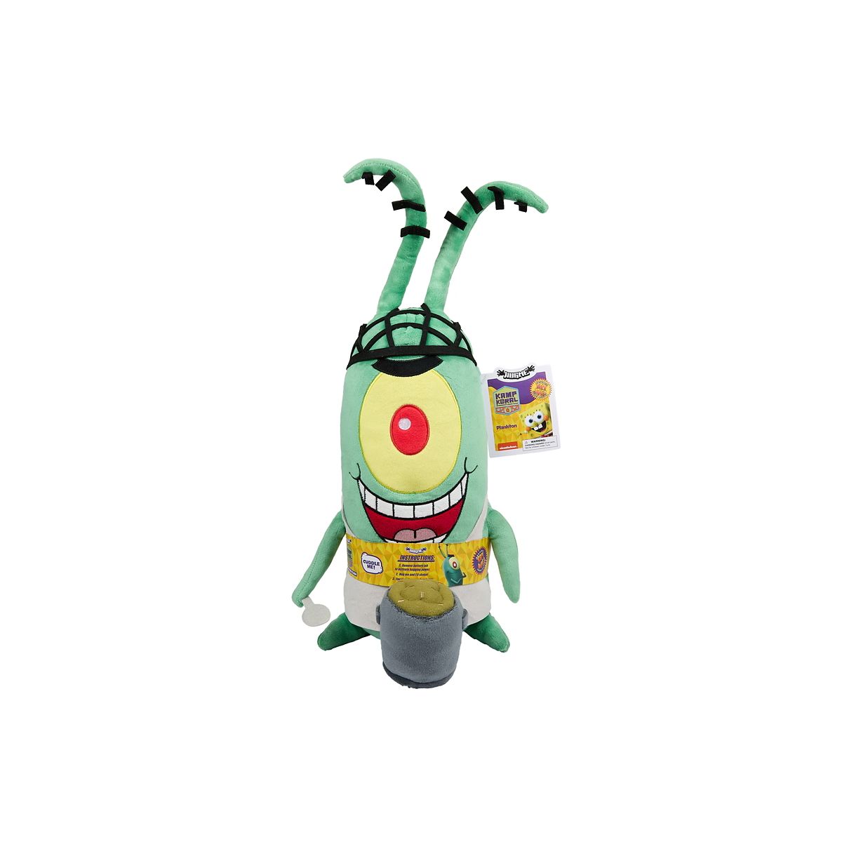 SpongeBob SquarePants Kamp Koral Plankton Plush MULTI-COLOR