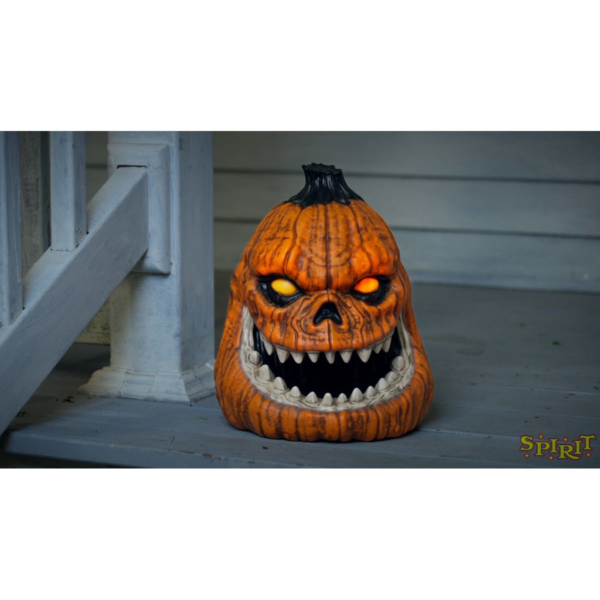 Light - Up Talking Pumpkin Animated Prop MULTI-COLOR