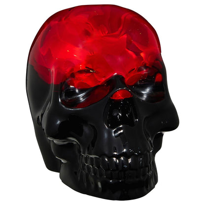 Enchanted Rose Skull BLACK AND RED