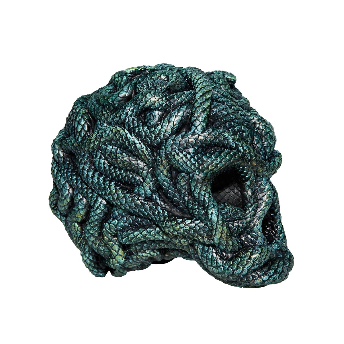 Medusa Snake Skull GREEN