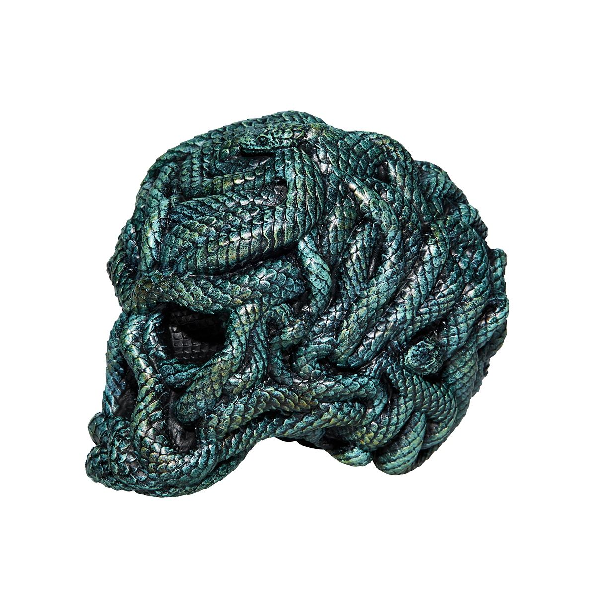 Medusa Snake Skull GREEN