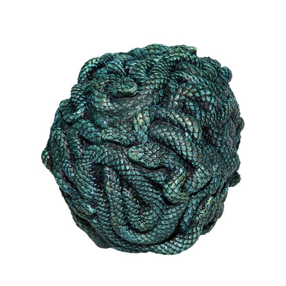 Medusa Snake Skull GREEN