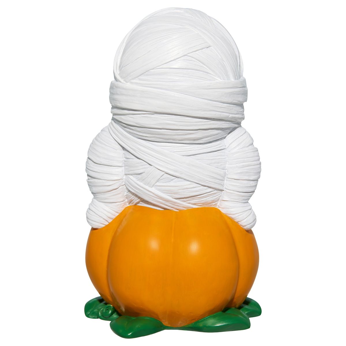Pumpkin Mummy Tabletop Statue BLACK / MULTI