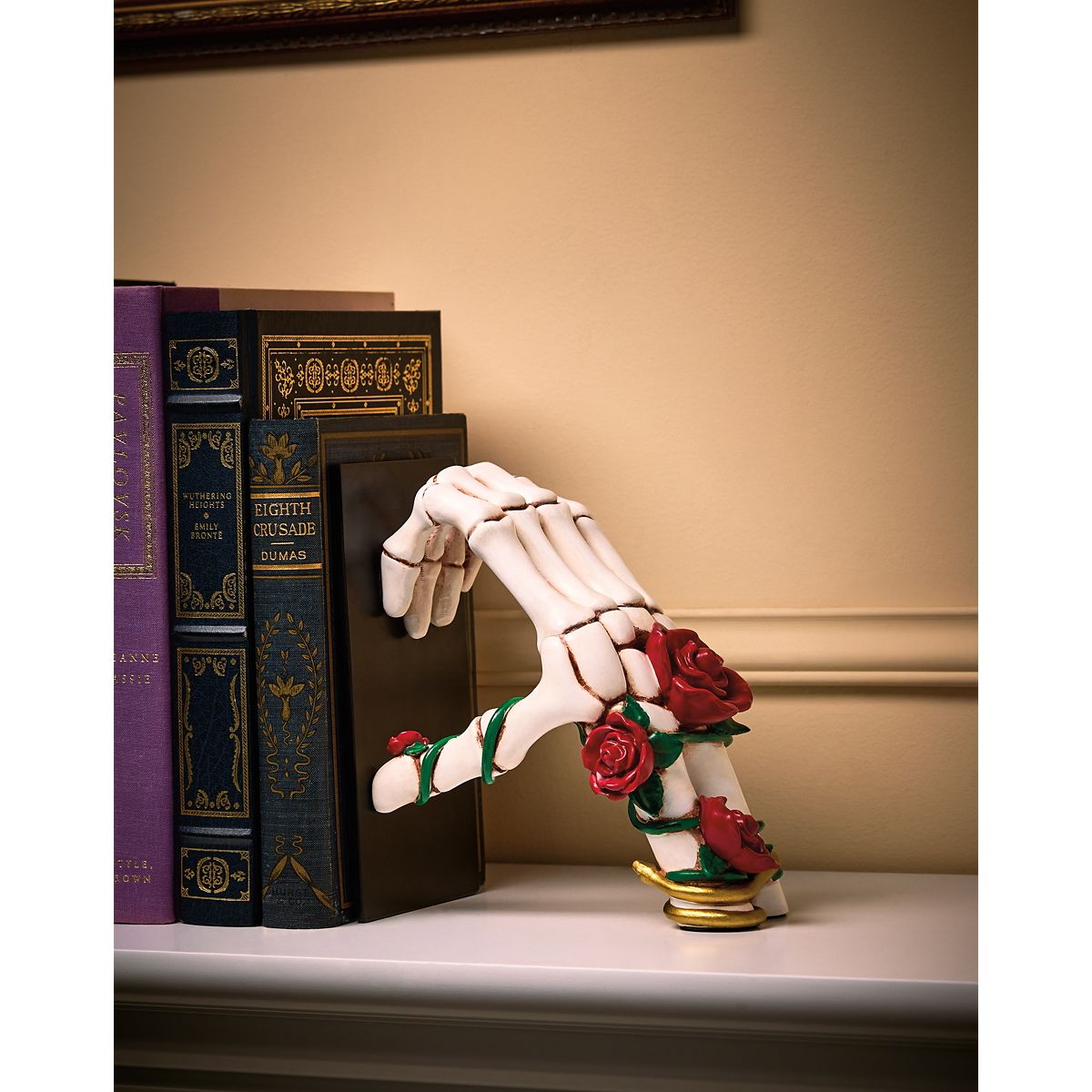 Enchanted Skeleton Heart Bookends MULTI-COLOR