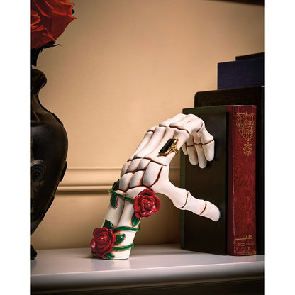 Enchanted Skeleton Heart Bookends MULTI-COLOR